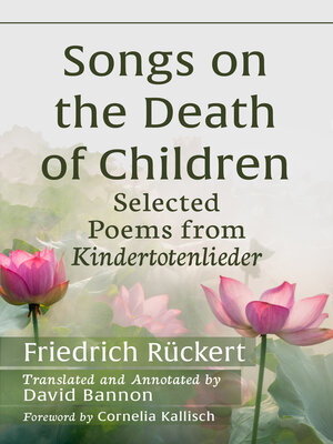 cover image of Songs on the Death of Children